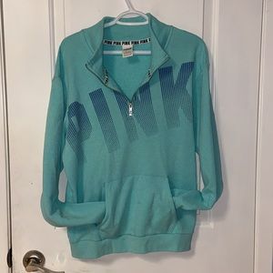 Victoria’s Secret Pink Half Zip Sweater